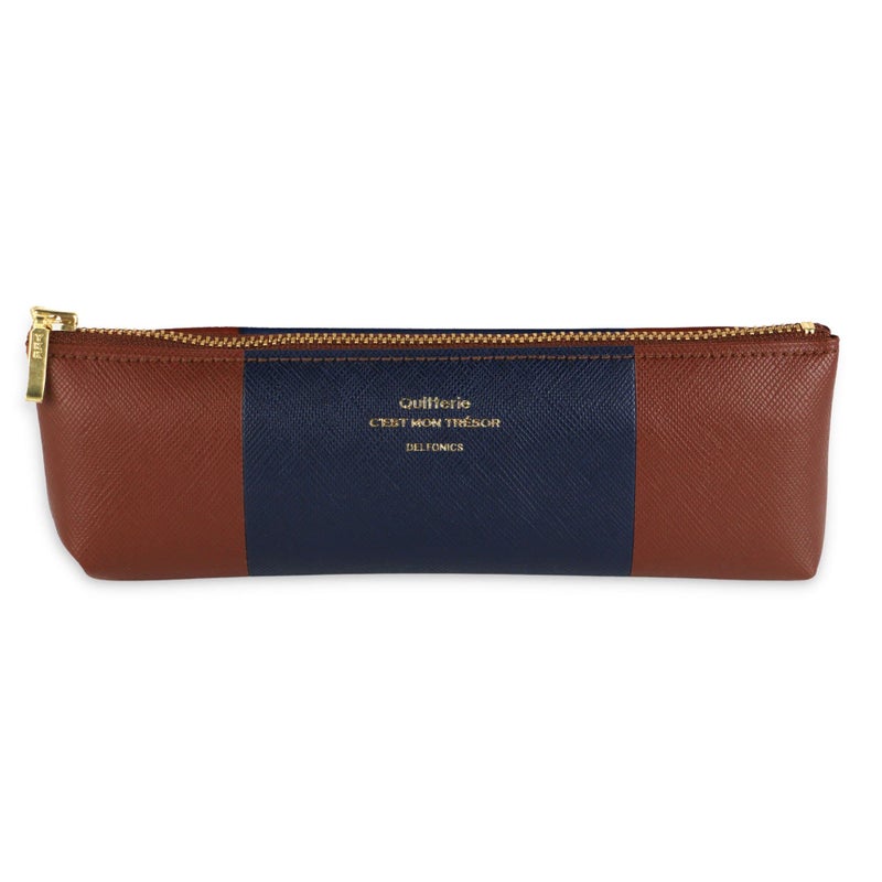 Delfonics [DELFONICS] 500222 Quitterie Pencil Case Greige Pencil Holder Pen Case Pouch - Image 2